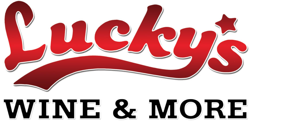 lucky's wine and more logo