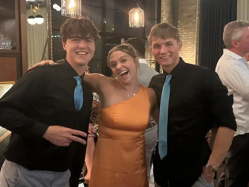 Shelly's three kids