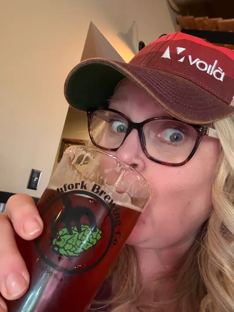 A craft beer
