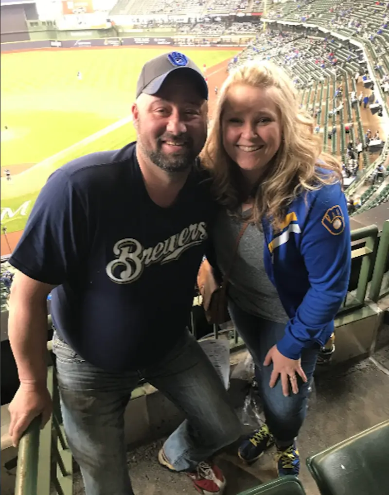 Tobie and her husband Matt